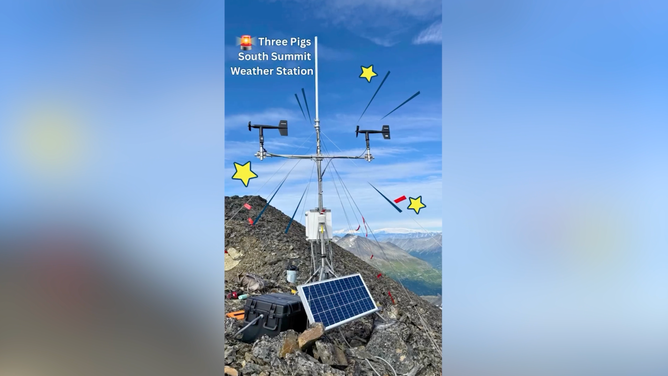 The new weather station.